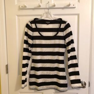 Long sleeve striped shirt